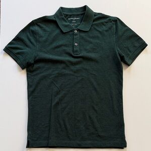 Banana Republic Factory Dark Green Polo Shirt